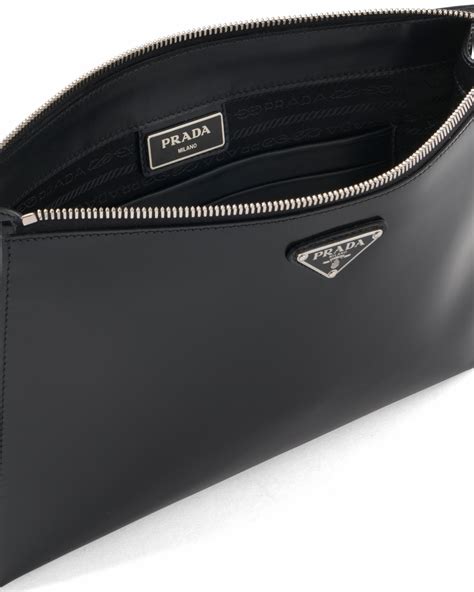 monederos de prada|Monedero De Piel Cepillada Negro .